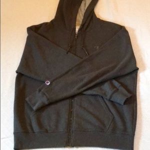 Grey Champion Hoodie, Large